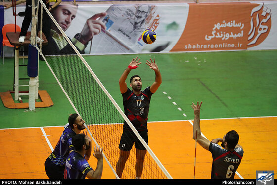 لیگ برتر والیبال / پیام خراسان و فولاد سیرجان / عکس: محسن بخشنده / شهرآرا