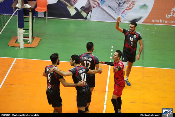 لیگ برتر والیبال / پیام خراسان و فولاد سیرجان / عکس: محسن بخشنده / شهرآرا