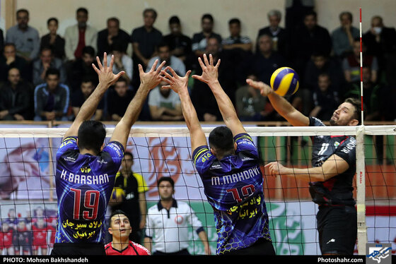 لیگ برتر والیبال / پیام خراسان و فولاد سیرجان / عکس: محسن بخشنده / شهرآرا