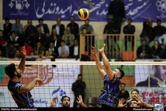 لیگ برتر والیبال / پیام خراسان و فولاد سیرجان / عکس: محسن بخشنده / شهرآرا