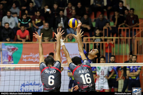 لیگ برتر والیبال / پیام خراسان و فولاد سیرجان / عکس: محسن بخشنده / شهرآرا