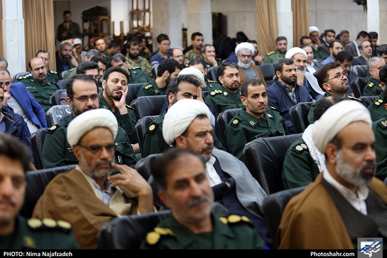 دیدار بسیجیان با آیت‌الله علم‌الهدی / عکس: نیما نجف زاده /شهرآرا