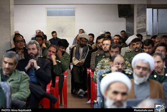 دیدار بسیجیان با آیت‌الله علم‌الهدی / عکس: نیما نجف زاده /شهرآرا