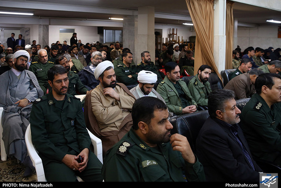 دیدار بسیجیان با آیت‌الله علم‌الهدی / عکس: نیما نجف زاده /شهرآرا
