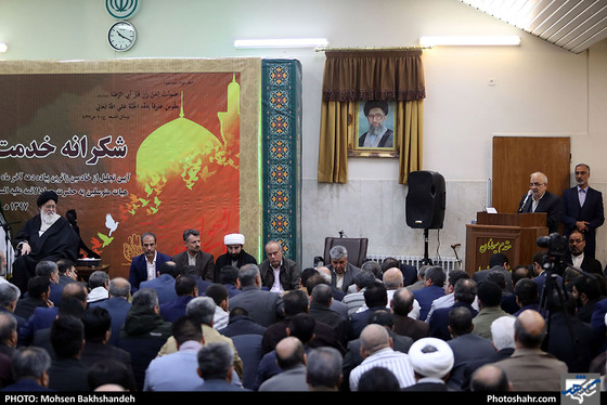 ‎آیین تجلیل از خادمین زائران پیاده دهه آخر صفر / عکس: محسن بخشنده / شهرآرا