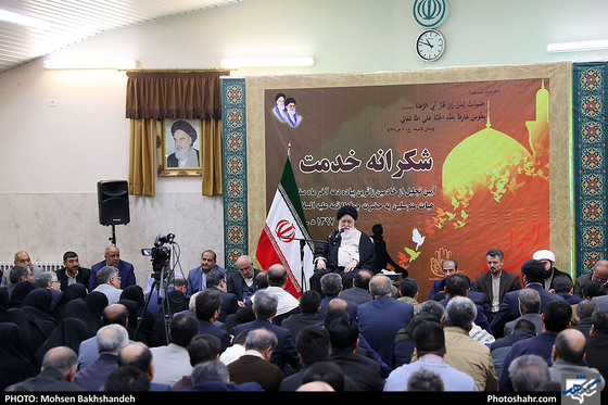 ‎آیین تجلیل از خادمین زائران پیاده دهه آخر صفر / عکس: محسن بخشنده / شهرآرا