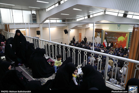 ‎آیین تجلیل از خادمین زائران پیاده دهه آخر صفر / عکس: محسن بخشنده / شهرآرا