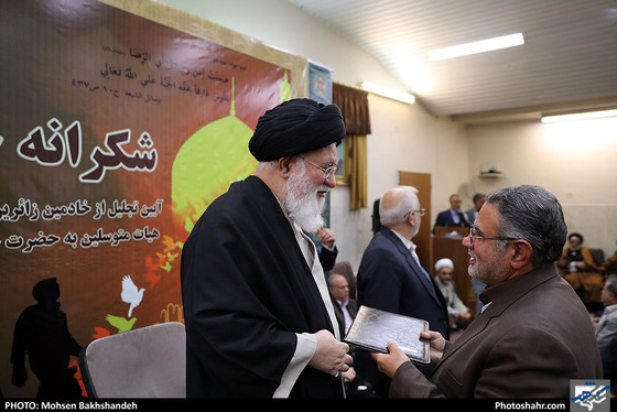 ‎آیین تجلیل از خادمین زائران پیاده دهه آخر صفر / عکس: محسن بخشنده / شهرآرا