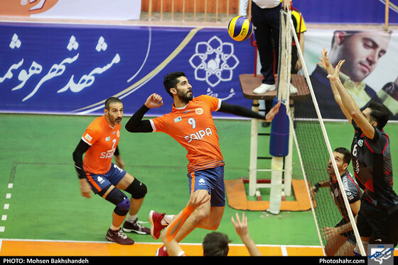 لیگ برتر والیبال / پیام خراسان و سایپا / عکس: محسن بخشنده / شهرآرا