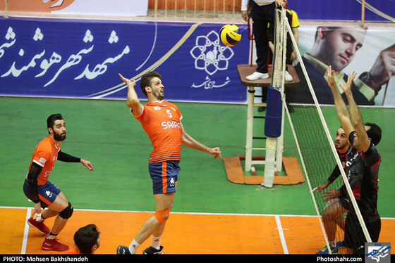 لیگ برتر والیبال / پیام خراسان و سایپا / عکس: محسن بخشنده / شهرآرا