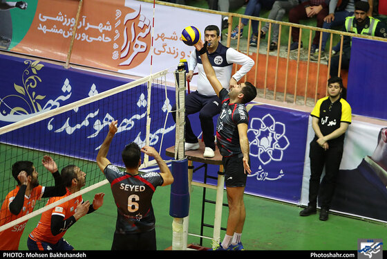 لیگ برتر والیبال / پیام خراسان و سایپا / عکس: محسن بخشنده / شهرآرا