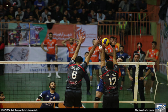 لیگ برتر والیبال / پیام خراسان و سایپا / عکس: محسن بخشنده / شهرآرا