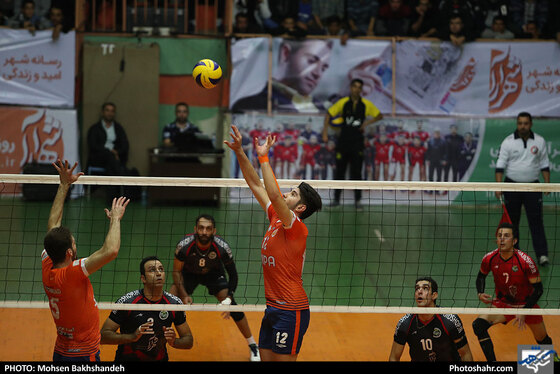 لیگ برتر والیبال / پیام خراسان و سایپا / عکس: محسن بخشنده / شهرآرا