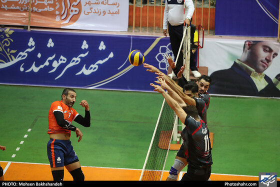 لیگ برتر والیبال / پیام خراسان و سایپا / عکس: محسن بخشنده / شهرآرا