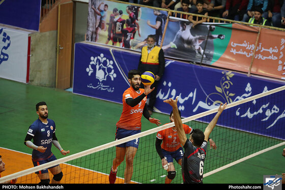لیگ برتر والیبال / پیام خراسان و سایپا / عکس: محسن بخشنده / شهرآرا