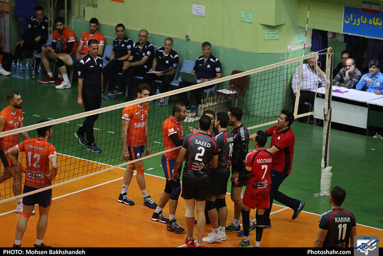 لیگ برتر والیبال / پیام خراسان و سایپا / عکس: محسن بخشنده / شهرآرا
