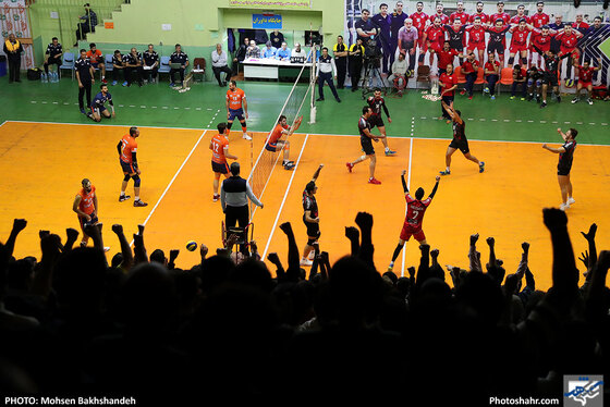 لیگ برتر والیبال / پیام خراسان و سایپا / عکس: محسن بخشنده / شهرآرا
