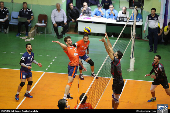 لیگ برتر والیبال / پیام خراسان و سایپا / عکس: محسن بخشنده / شهرآرا