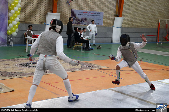 مسابقات المپیاد استعدادهای برتر شمشیربازی / عکس: محسن بخشنده / شهرآرا