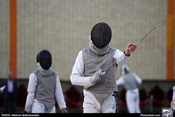 مسابقات المپیاد استعدادهای برتر شمشیربازی / عکس: محسن بخشنده / شهرآرا