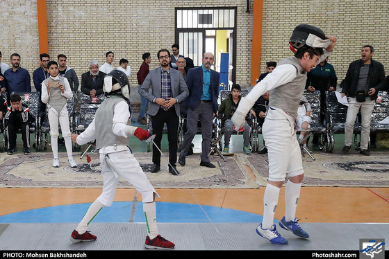 مسابقات المپیاد استعدادهای برتر شمشیربازی / عکس: محسن بخشنده / شهرآرا