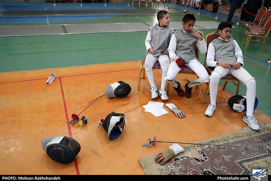 مسابقات المپیاد استعدادهای برتر شمشیربازی / عکس: محسن بخشنده / شهرآرا