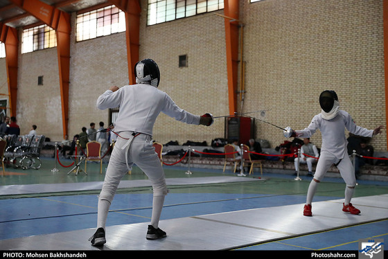 مسابقات المپیاد استعدادهای برتر شمشیربازی / عکس: محسن بخشنده / شهرآرا