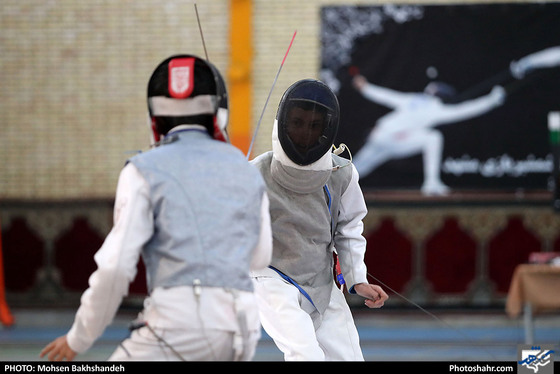 مسابقات المپیاد استعدادهای برتر شمشیربازی / عکس: محسن بخشنده / شهرآرا