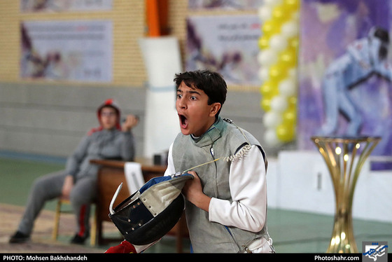 مسابقات المپیاد استعدادهای برتر شمشیربازی / عکس: محسن بخشنده / شهرآرا