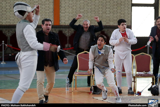مسابقات المپیاد استعدادهای برتر شمشیربازی / عکس: محسن بخشنده / شهرآرا