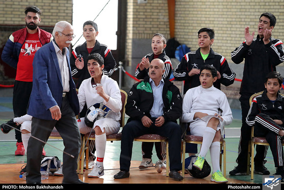 مسابقات المپیاد استعدادهای برتر شمشیربازی / عکس: محسن بخشنده / شهرآرا