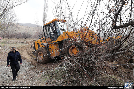 آغاز رفع تصرف مخزن سدکارده / عکس: محسن بخشنده / شهرآرا