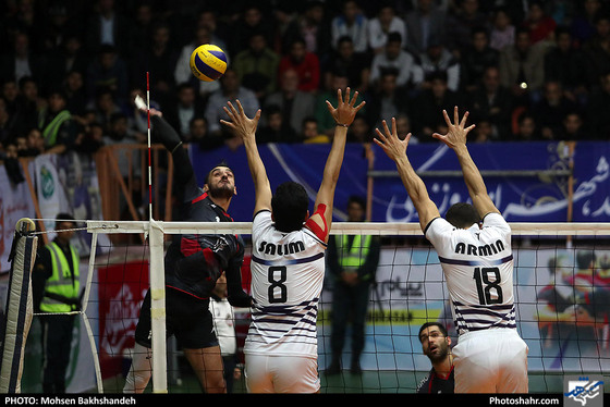  لیگ برتر والیبال / پیام خراسان و پیکان تهران