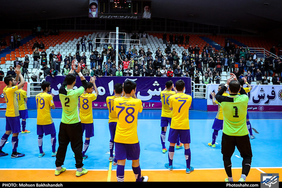  لیگ برتر فوتسال / فرش آرا مشهد و شهرداری ساوه -  عکس : محسن بخشنده /شهرآرا