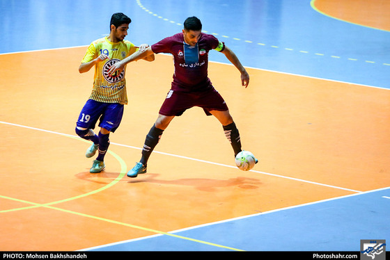  لیگ برتر فوتسال / فرش آرا مشهد و شهرداری ساوه -  عکس : محسن بخشنده /شهرآرا
