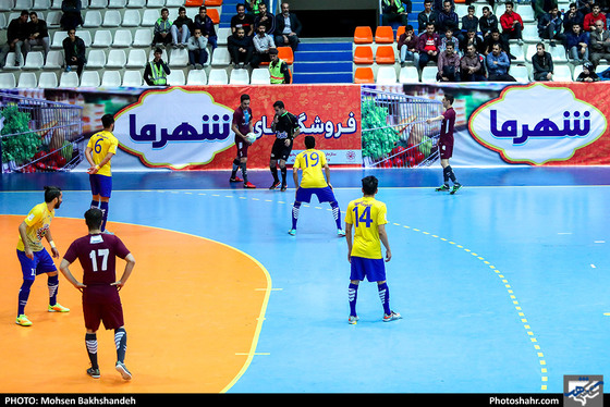  لیگ برتر فوتسال / فرش آرا مشهد و شهرداری ساوه -  عکس : محسن بخشنده /شهرآرا