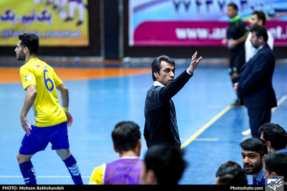  لیگ برتر فوتسال / فرش آرا مشهد و شهرداری ساوه -  عکس : محسن بخشنده /شهرآرا