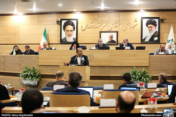 چهل و چهارمین جلسه علنی شورای شهر مشهد مقدس / عکس:  نیما نجف زاده / شهرآرا