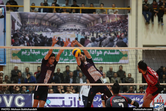  لیگ برتر والیبال / پیام خراسان و شهرداری گنبد
