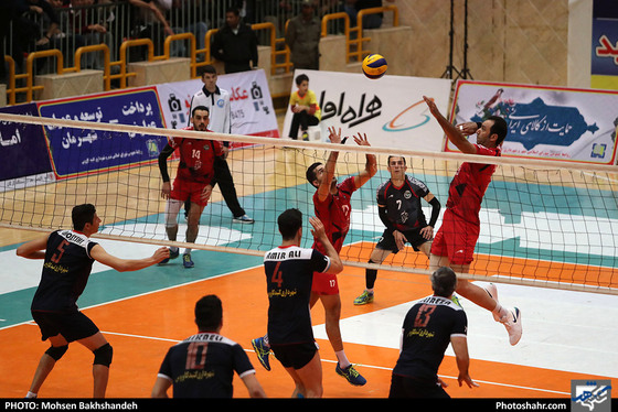  لیگ برتر والیبال / پیام خراسان و شهرداری گنبد