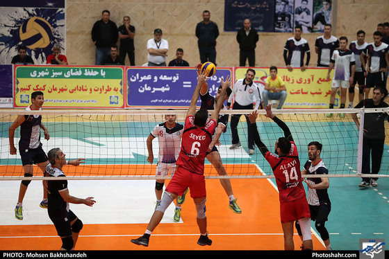  لیگ برتر والیبال / پیام خراسان و شهرداری گنبد