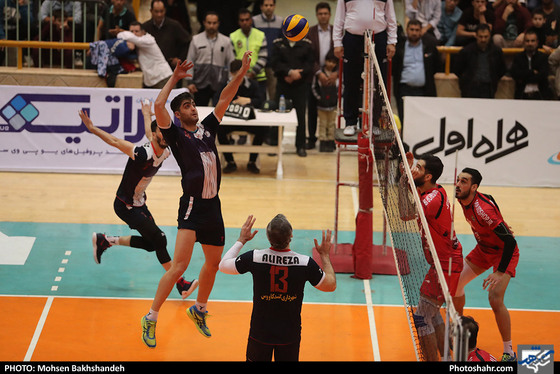  لیگ برتر والیبال / پیام خراسان و شهرداری گنبد