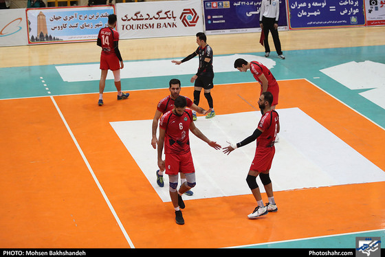  لیگ برتر والیبال / پیام خراسان و شهرداری گنبد