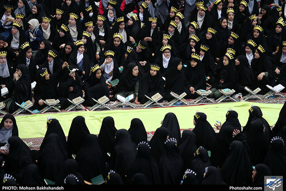 همایش دانش آموزان حافظ جزء 30 قرآن کریم / عکس: محسن بخشنده / شهرآرا