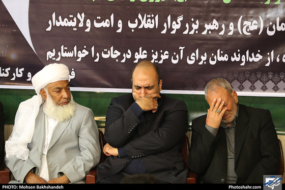 تشییع پیکر سردار منصوری فرمانده قرارگاه منطقه‌ ای ثامن الائمه(ع)