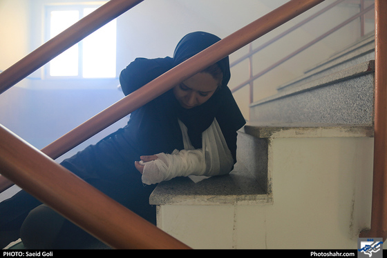مانور ایمنی در برابر زلزله در دانشگاه فردوسی / عکس : سعید گلی / شهرآرا
