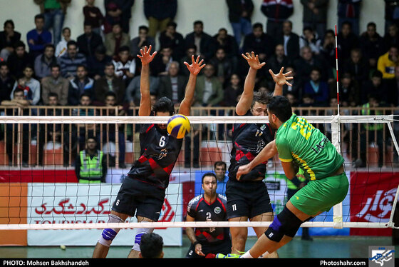 لیگ برتر والیبال / پیام خراسان وکاله مازندران - عکس : محسن بخشنده / شهرآرا