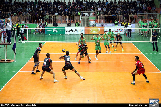 لیگ برتر والیبال / پیام خراسان وکاله مازندران - عکس : محسن بخشنده / شهرآرا