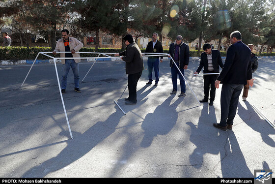 رزمایش پدافند غیرعامل در شهرک صنعتی مشهد