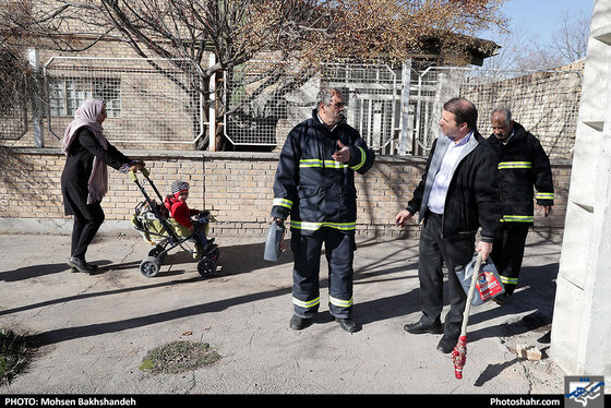 رزمایش پدافند غیرعامل در شهرک صنعتی مشهد